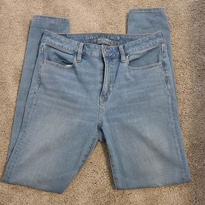 American Eagle light wash jegging jeans tall